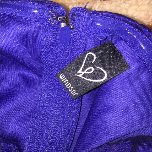 BLUE (prom) PRETTY FASHIONABLE LONG DRESS - Picture 6 of 7